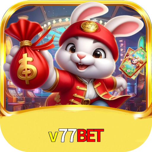 Imagem promocional da v77bet mostrando a plataforma e suas vantagens